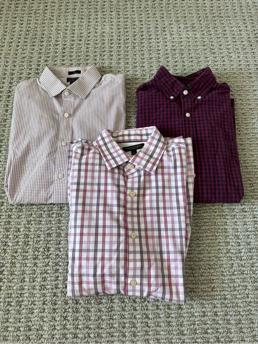 Men's Button-Down Dress Shirt Bundle